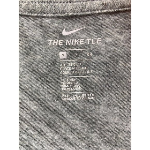 Ohio State Buckeyes Nike Scoop Neck Tee Shirt (Women's Small) Gray - Picture 3 of 12